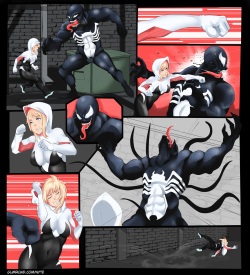 Spider-Gwen vs. Venom!
