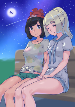 Moon x Lillie by 瑞海BB