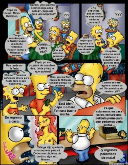 Comic xxx de "Los Simpsons" - Fantasías después de la feria