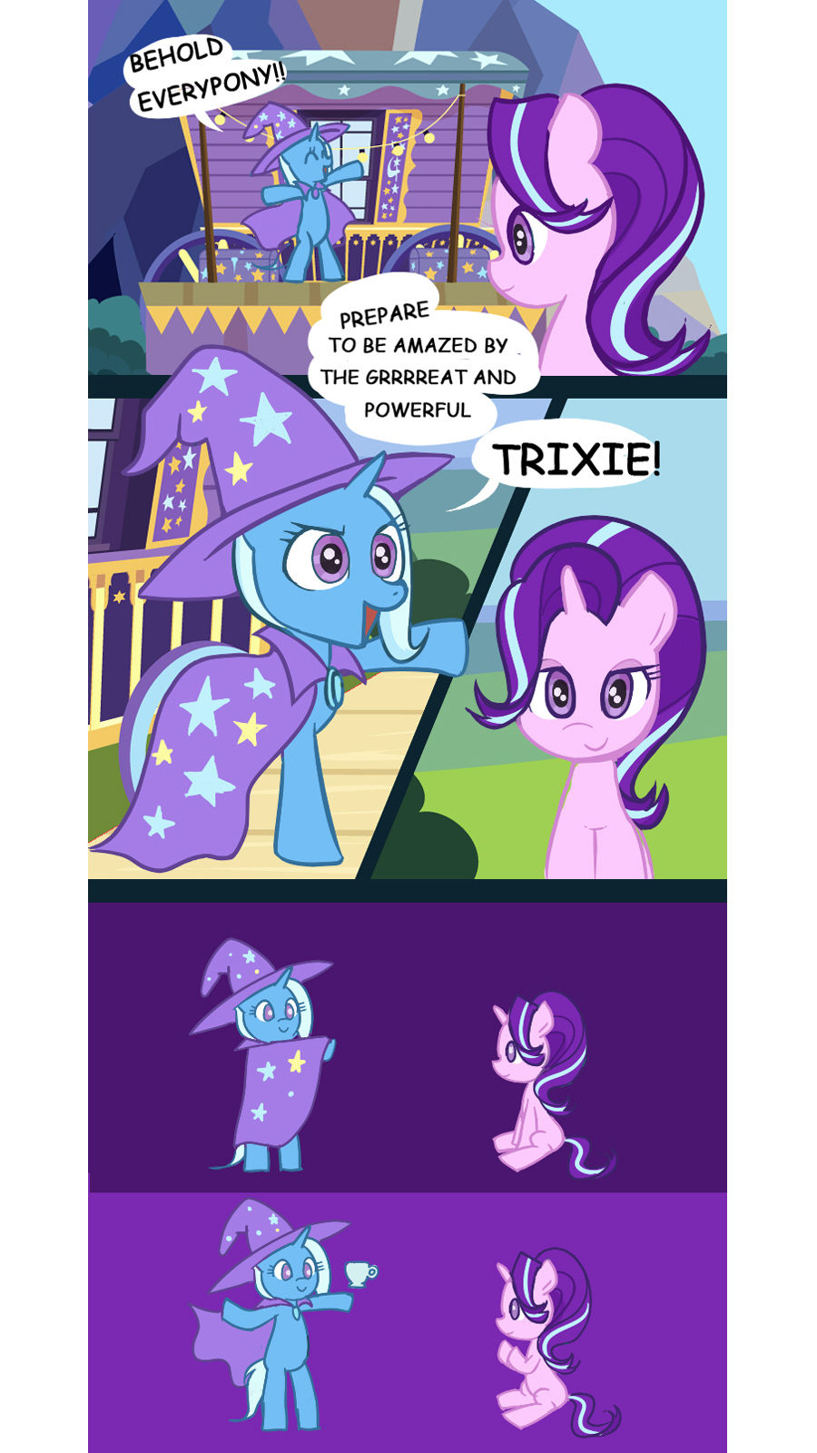 My little porny Starlight x Trixie Page 1 HentaiEra 