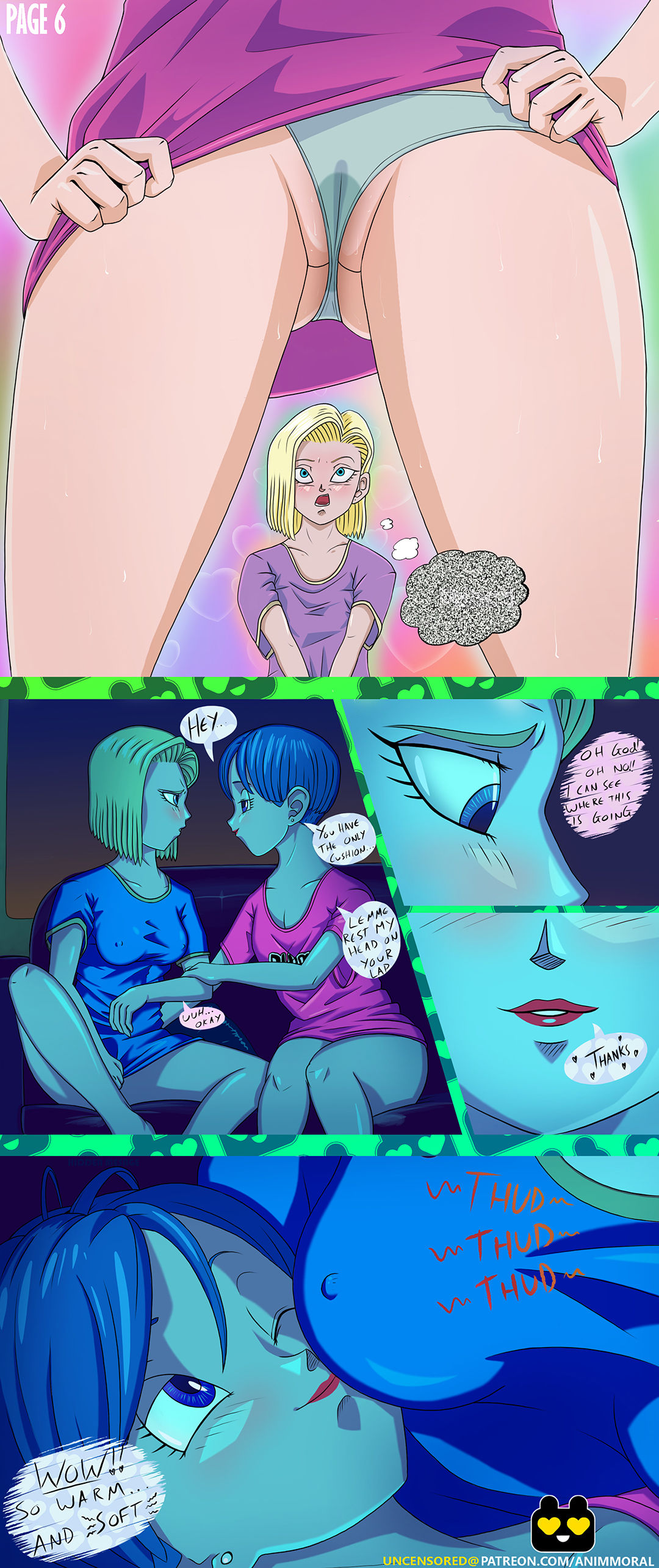 Android 18 And Bulma Hentai - Android 18 + Bulma - Page 7 - HentaiEra