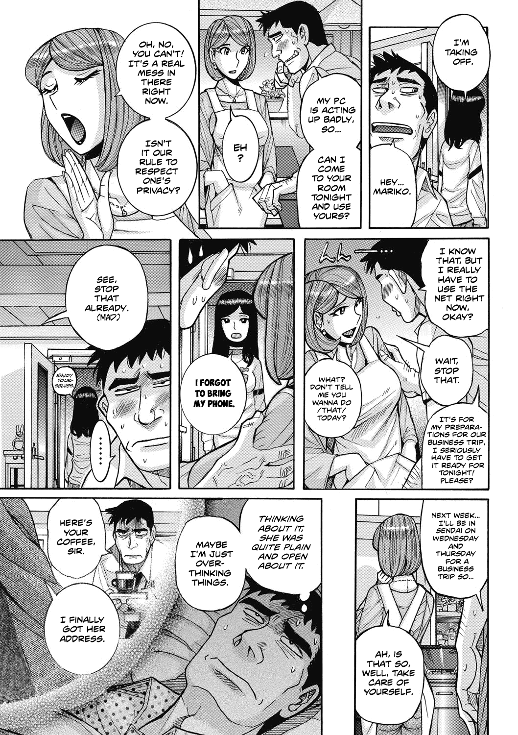BOSS -Toshishita no Joushi ni Tsuma o Netorarete...- | Boss -My wife got NTR'd  by my Younger-than-me Boss- - Page 9 - HentaiEra