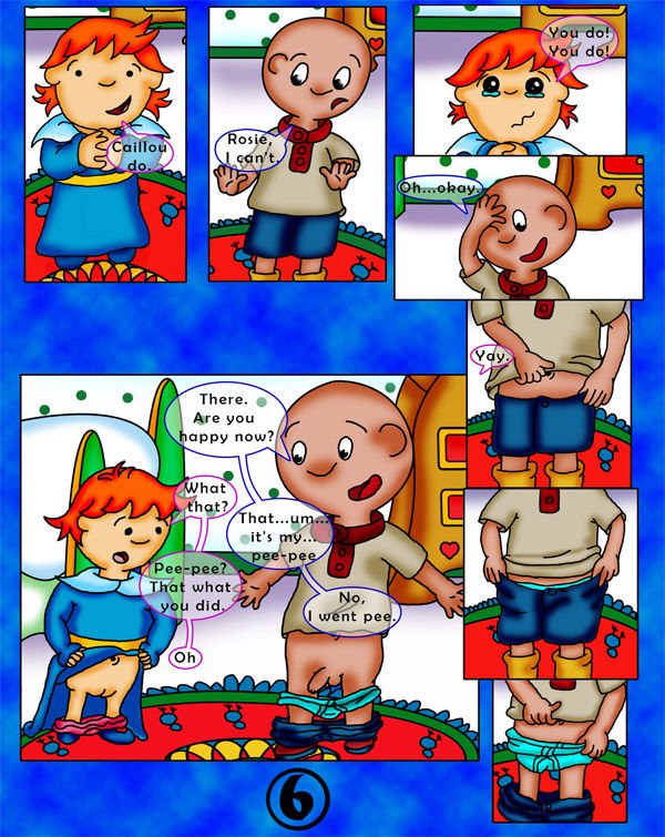 Caillou Discovers, Part 1 - Page 7 - HentaiEra