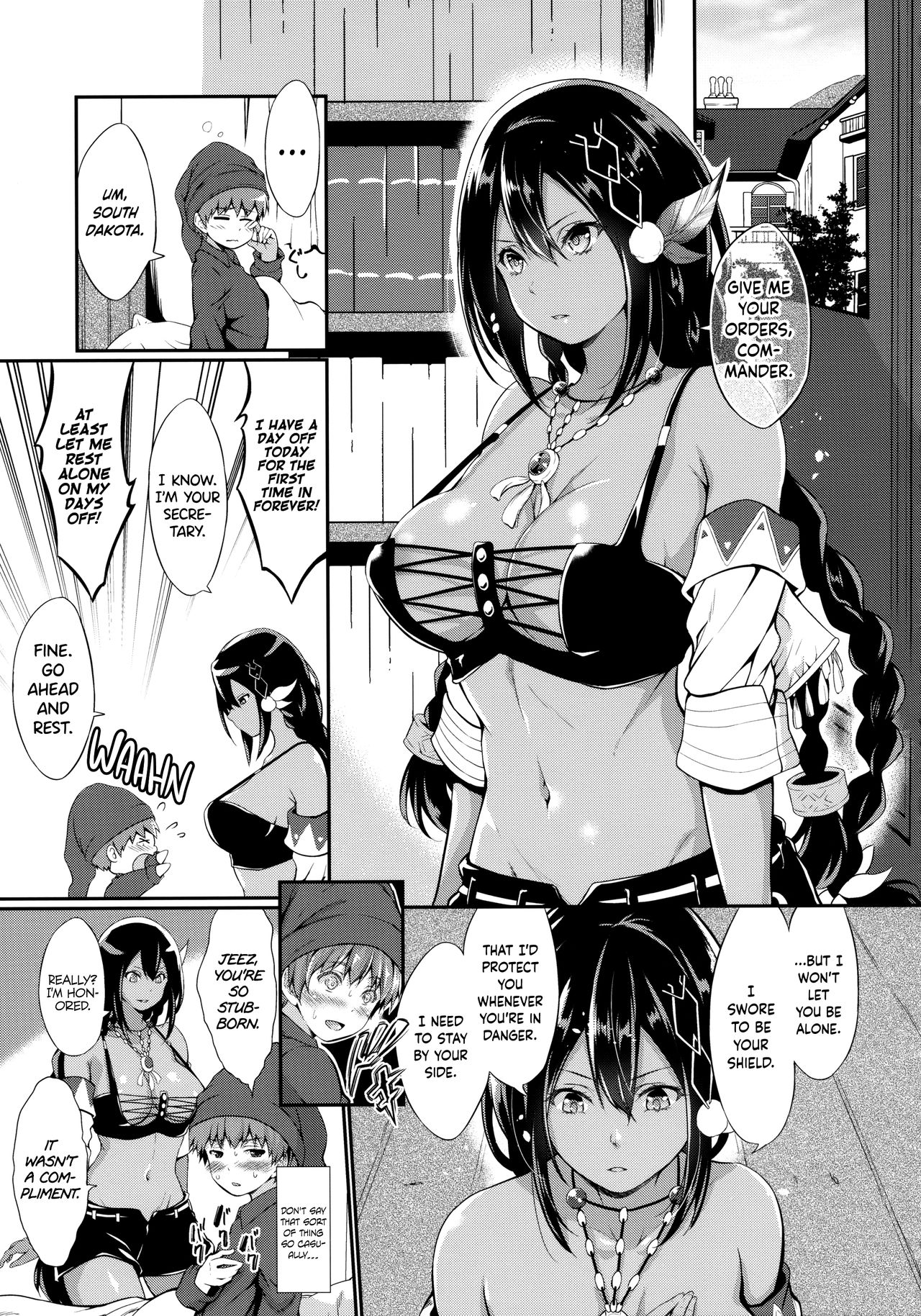 Hentai Dakota - South Dakota to Shota Shikikan | South Dakota and the Boy Commander - Page  4 - HentaiEra