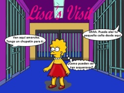 Comic xxx de "Los Simpsons" - La visita de Lisa