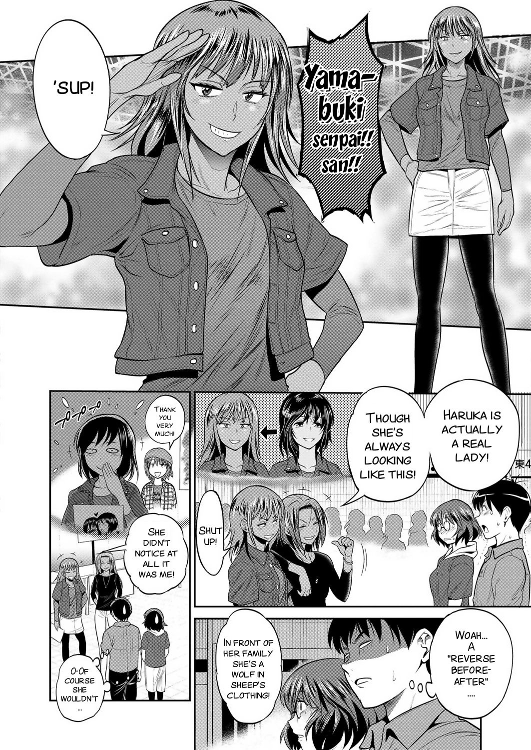 Joshi Luck! ~2 Years Later~ Ch. 7-8.5 - Page 10 - HentaiEra