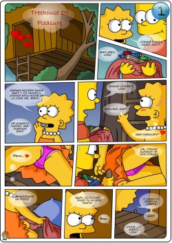 "Los Simpsons" - Casa del árbol del placer  "A todo color"
