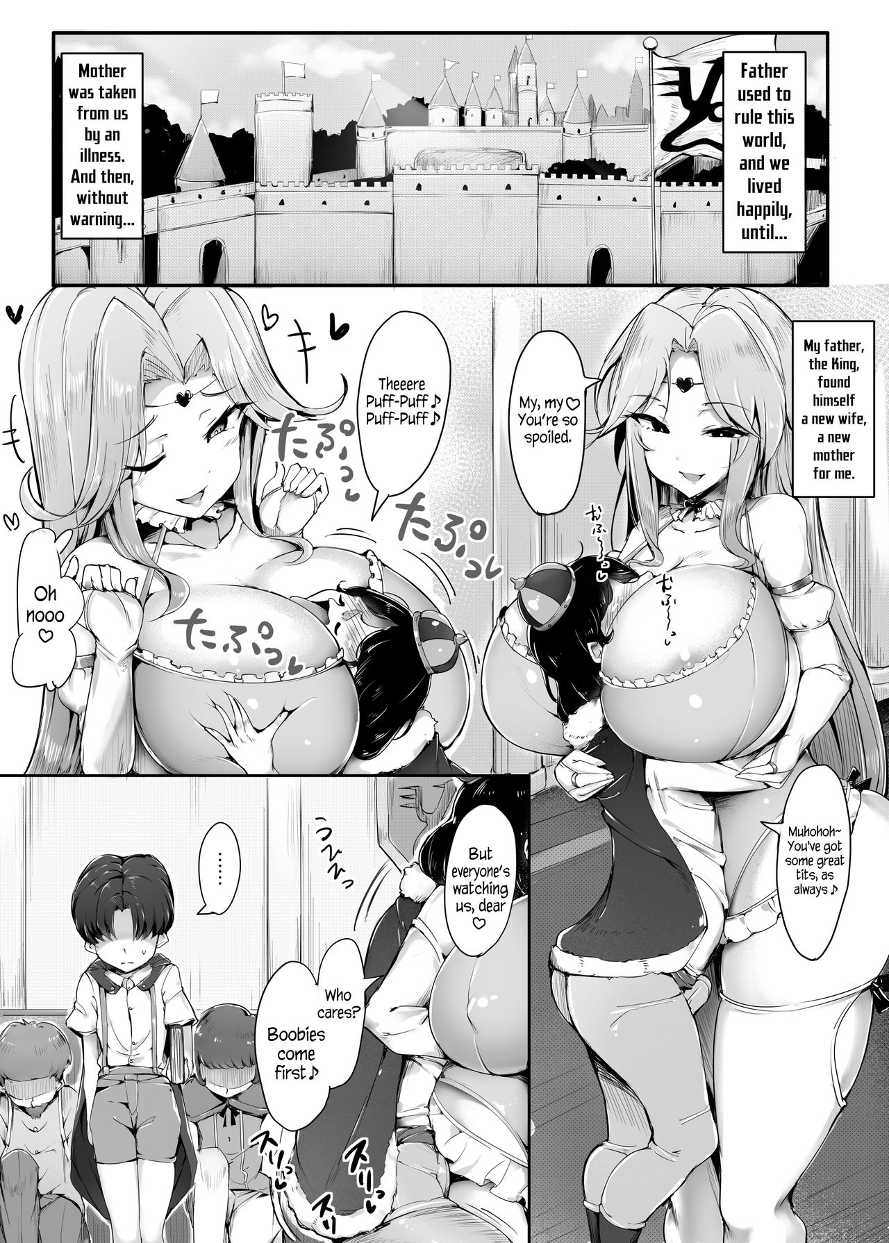 Oppai ni Ochita Oukoku丨The Kingdom that Fell to Boobs - Page 2 - HentaiEra