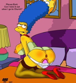 Marge & Bart