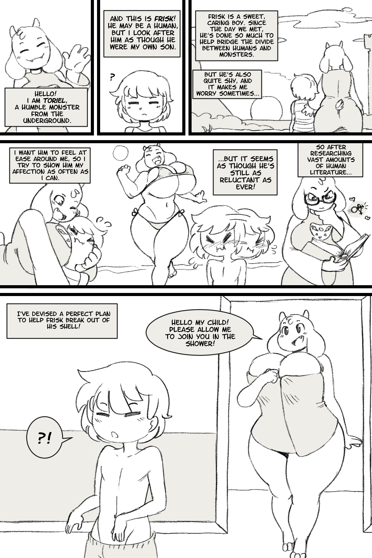 Undertale Patreon Comic - Page 1 - HentaiEra