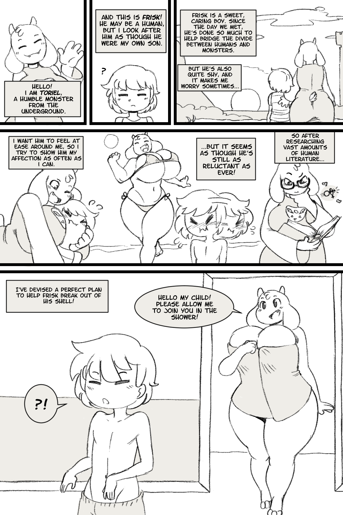 Porn Undertale Comic