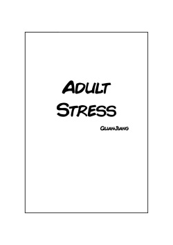 Adult Stress