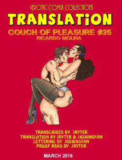 COUCH OF PLEASURE #25 BY RICARDO MOLINA - A JRYTER / JKSKINSFAN TRANSLATION -