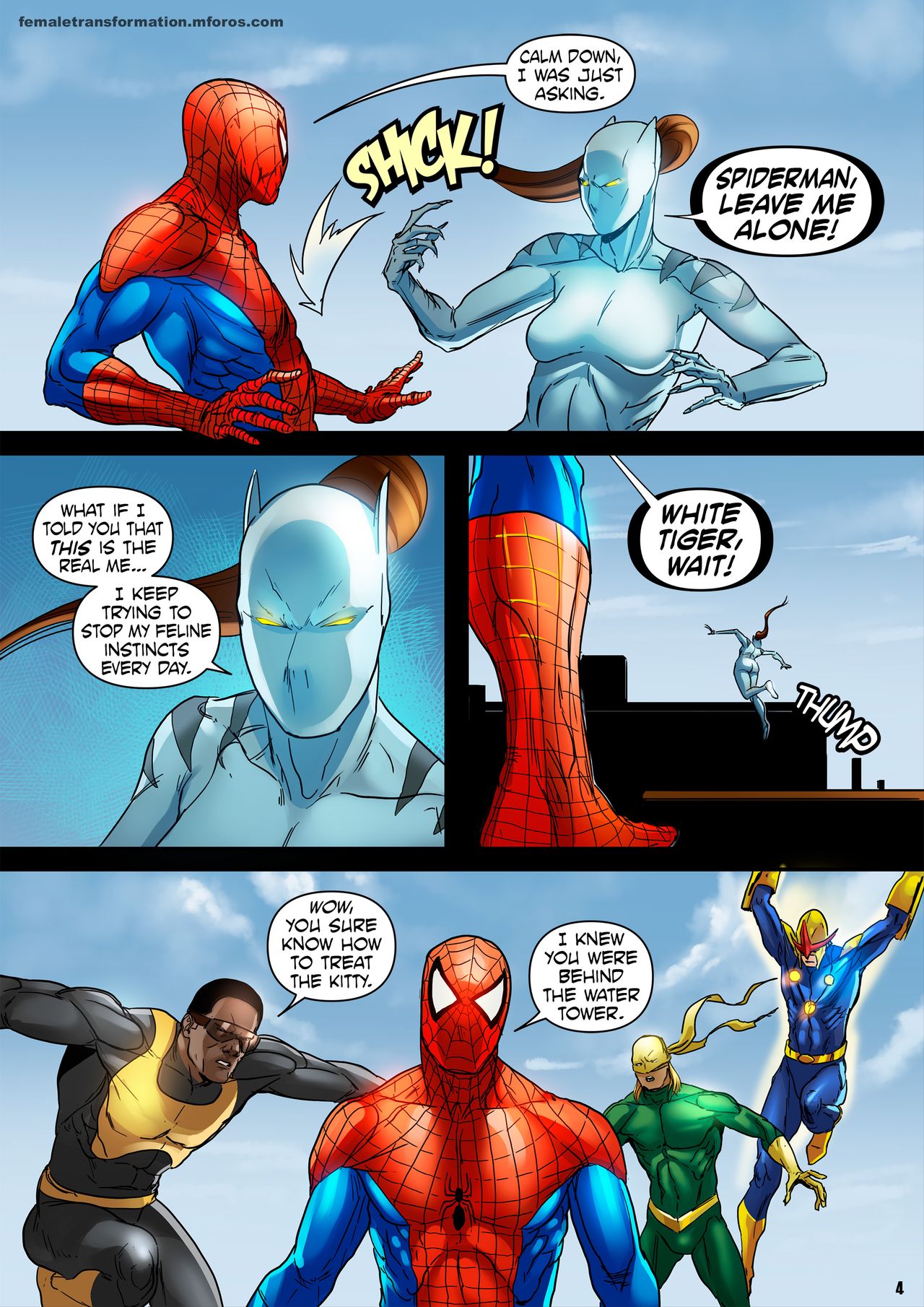 Ultimate Spiderman X White Tiger Sex - The White Tiger Amulet #2 - Page 7 - HentaiEra