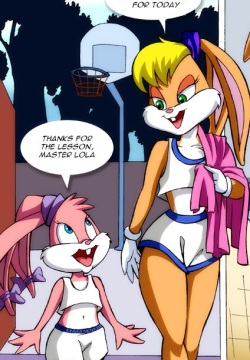 Babs Is Eye Level With Lola's Bunny Butt