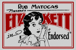 Etta Kett in "Endorsed"
