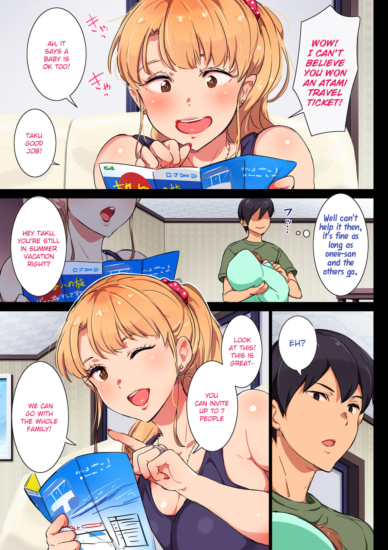 Ane wa Yanmama Junyuuchuu in Atami da~!! - WIP - Page 4 - HentaiEra