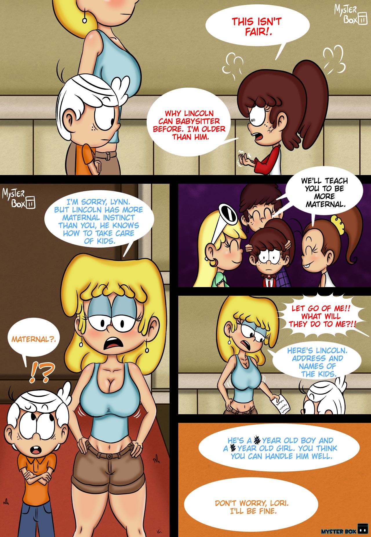 Hes my babysitter - Page 2 - HentaiEra