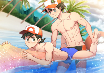 Pikachu Porn Comics Pool - Pokemon Let's go - Red X Chase #1 - HentaiEra