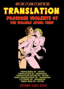 PASSIONI VIOLENTE #7 - THE GULLIBLE THIEF - A JKSKINSFAN / JRYTER TRANSLATION