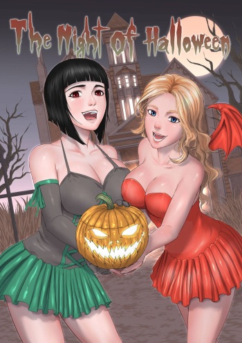 Halloween Hentai Lesbians - The Night of Halloween - HentaiEra