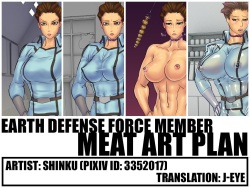 Chikyou Bouei Taiin Niku Obuje Keikaku | Earth Defense Force Member Meat Art Plan