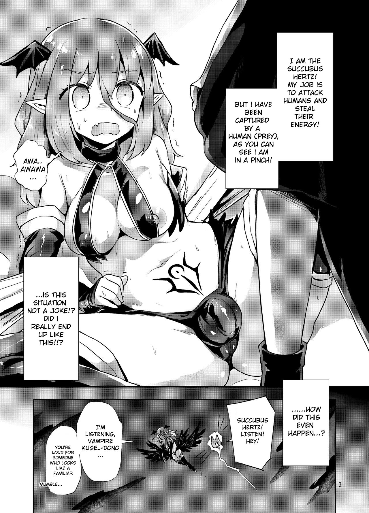 Yowayowa Futanari Succubus-chan 01 - Page 3 - HentaiEra
