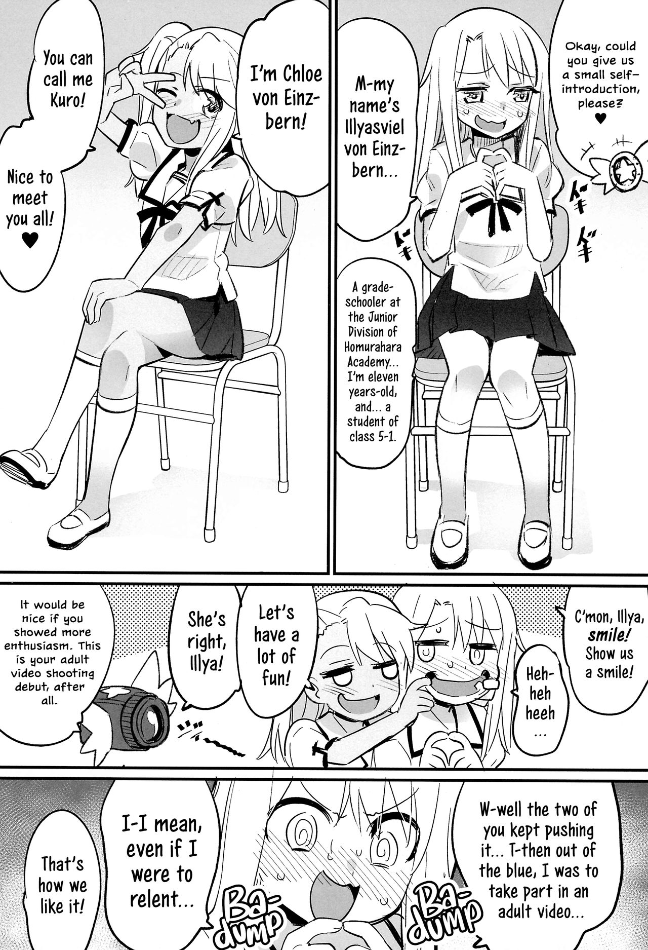 Illya to Kuro no Dohentai Kounai Roshutsu Sex!! | Illya and Kuro, the Kinky  Girls having Public Sex at their School! - Page 2 - HentaiEra