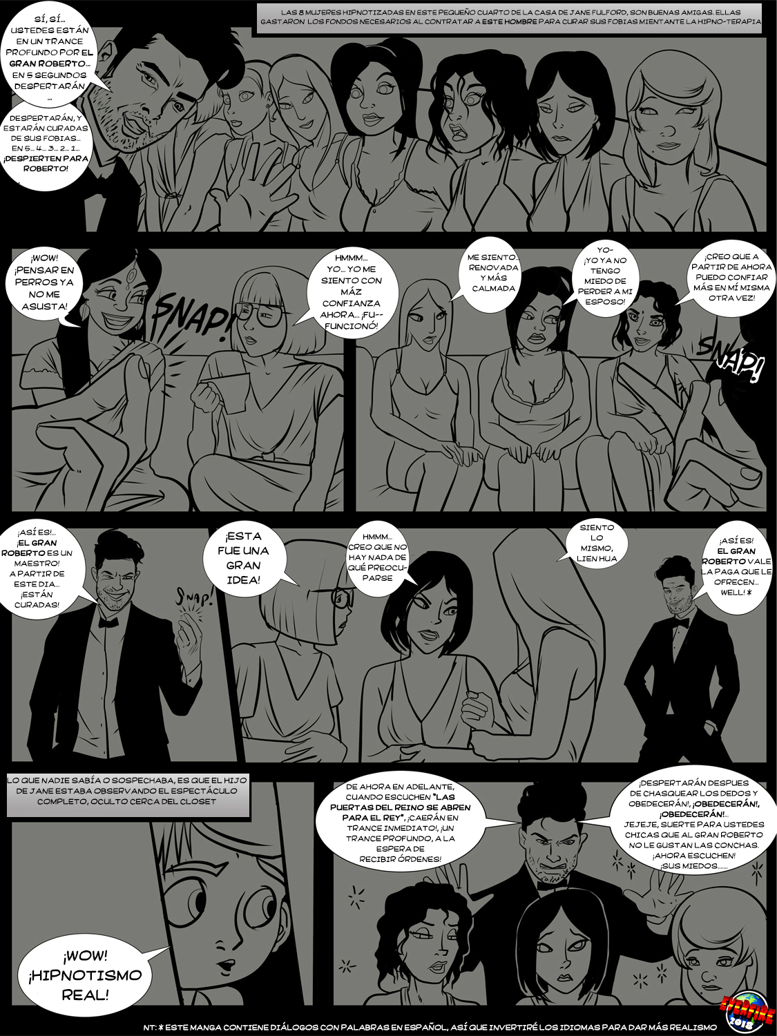 Everfire - Secret MILF Mind-control Holiday Sex Club - Page 2 - HentaiEra