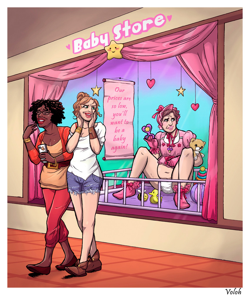 Femdom sissy art
