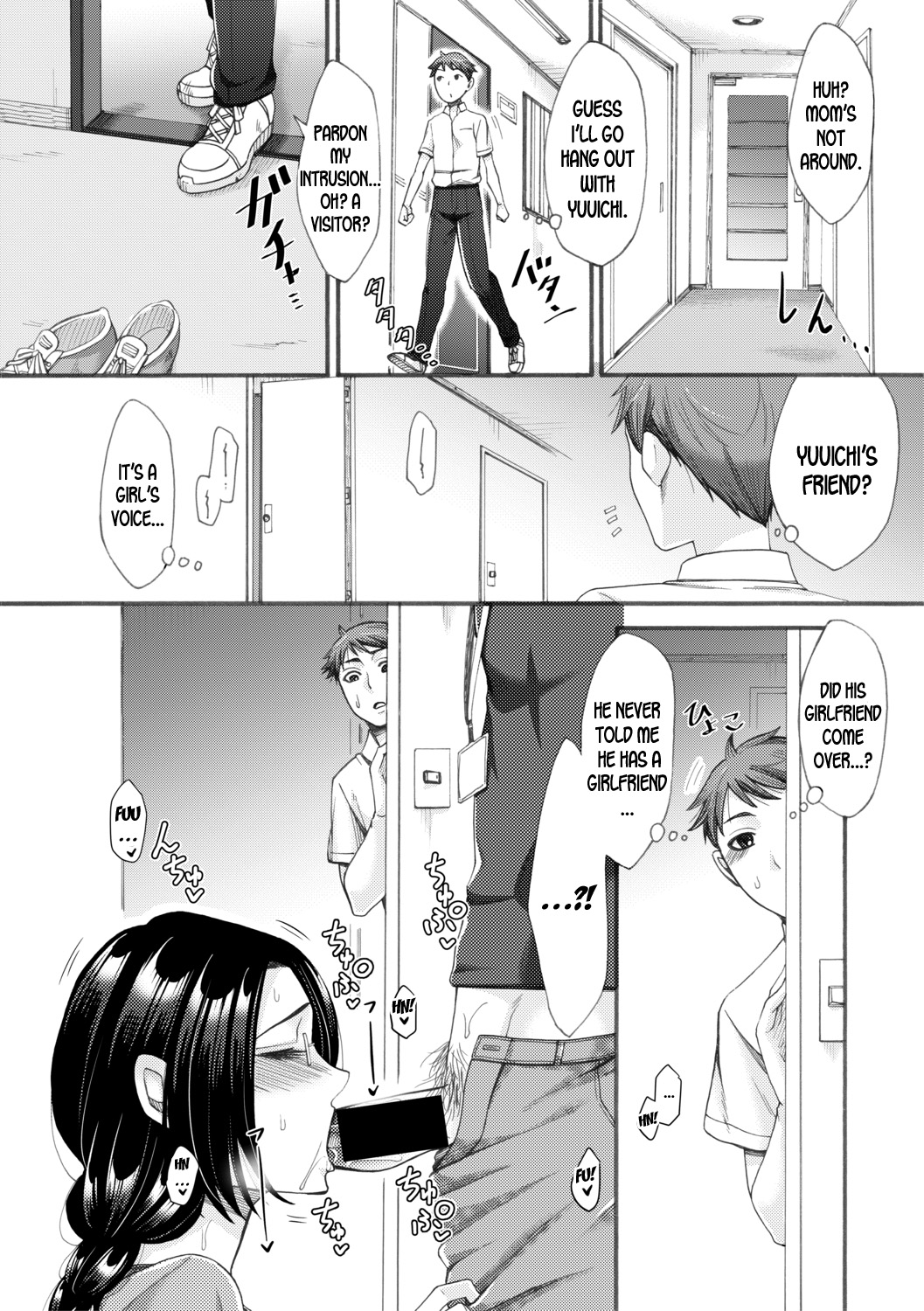 Tonari no Kirei na Okaa-san | My Neighbor, The Beautiful Mother - Page 4 -  HentaiEra